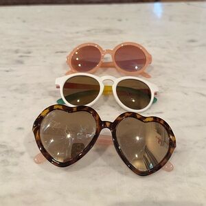 Three pairs of kids sunglasses - Mini Boden and Crewcuts